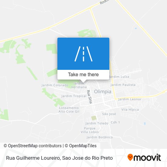 Rua Guilherme Loureiro map