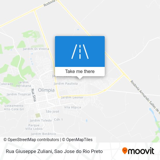 Rua Giuseppe Zuliani map
