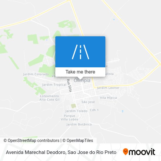 Avenida Marechal Deodoro map