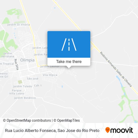 Rua Lucio Alberto Fonseca map