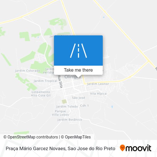 Praça Mário Garcez Novaes map