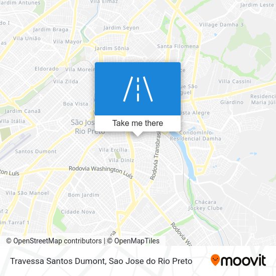 Travessa Santos Dumont map