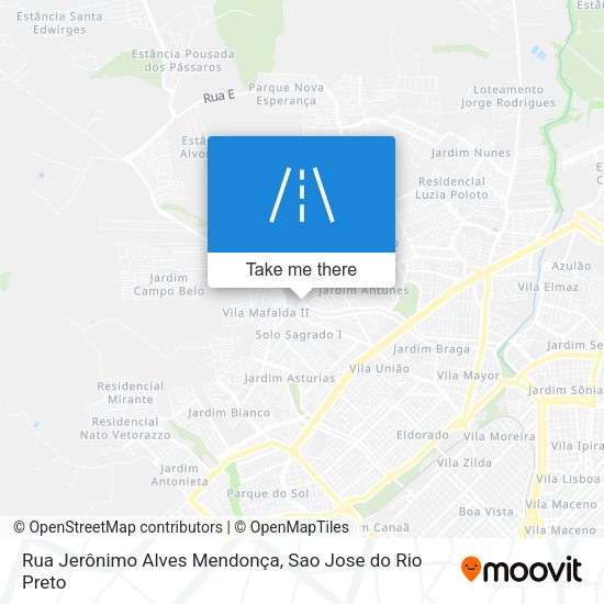 Rua Jerônimo Alves Mendonça map