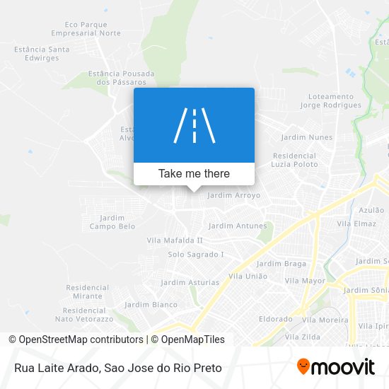 Rua Laite Arado map