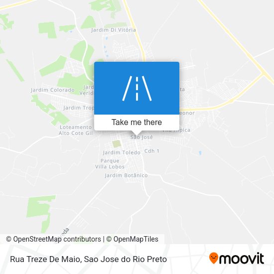 Rua Treze De Maio map