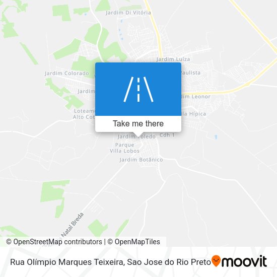 Rua Olímpio Marques Teixeira map