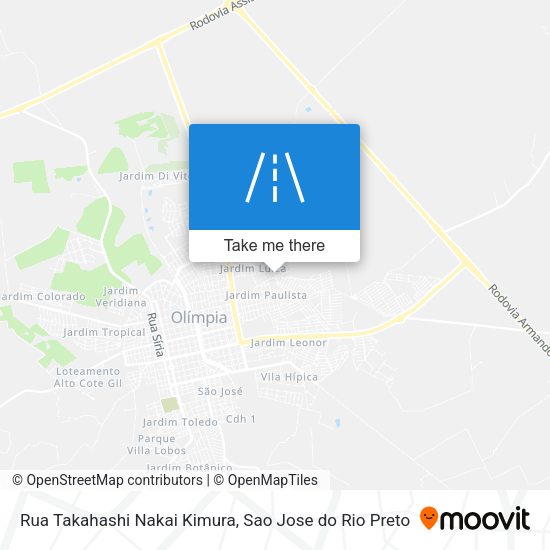 Rua Takahashi Nakai Kimura map