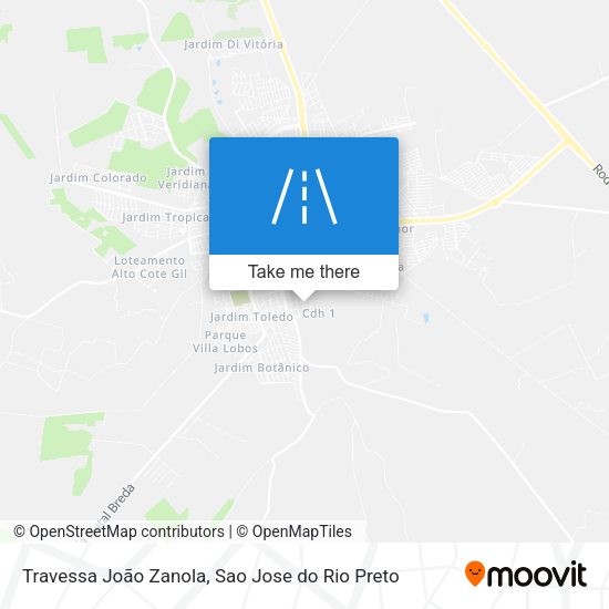 Travessa João Zanola map