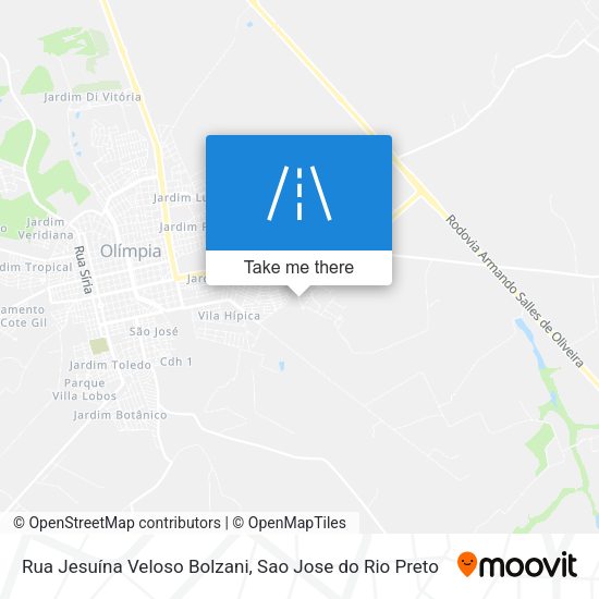 Rua Jesuína Veloso Bolzani map