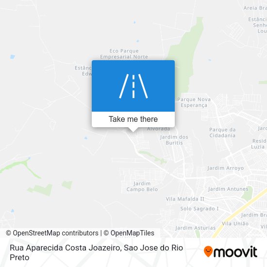 Rua Aparecida Costa Joazeiro map