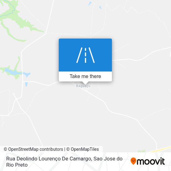 Rua Deolindo Lourenço De Camargo map