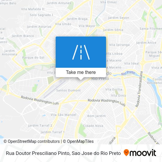 Rua Doutor Presciliano Pinto map