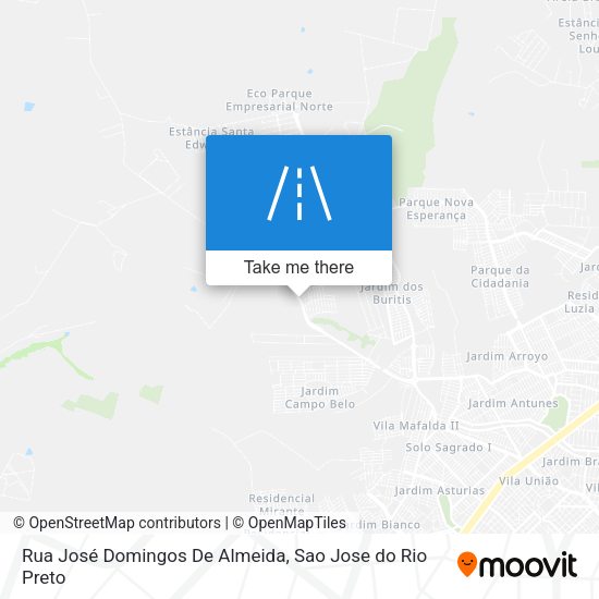 Rua José Domingos De Almeida map