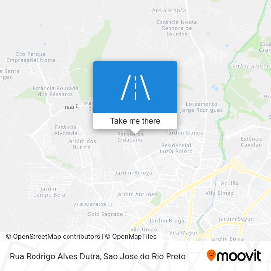 Rua Rodrigo Alves Dutra map