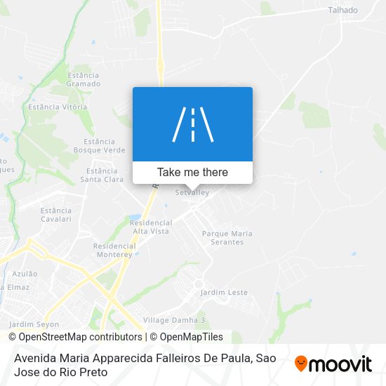 Avenida Maria Apparecida Falleiros De Paula map