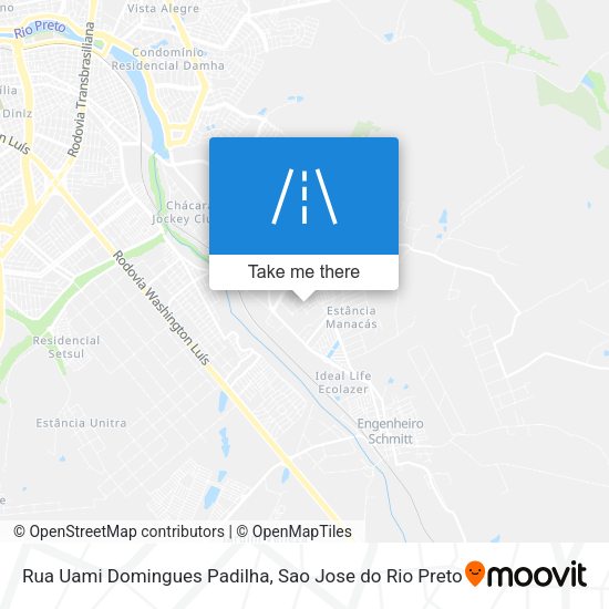 Rua Uami Domingues Padilha map