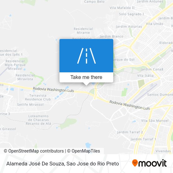 Alameda José De Souza map