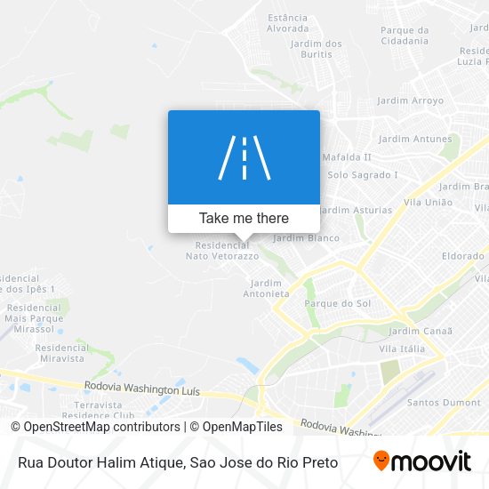 Rua Doutor Halim Atique map
