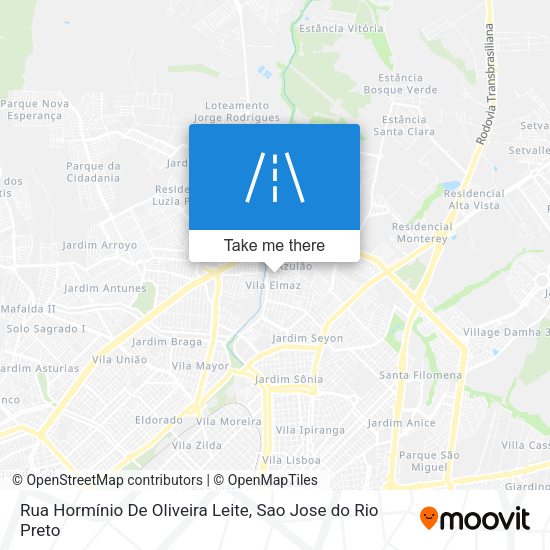 Rua Hormínio De Oliveira Leite map
