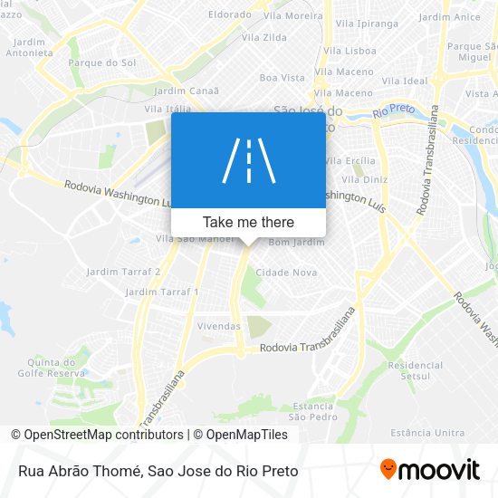 Rua Abrão Thomé map