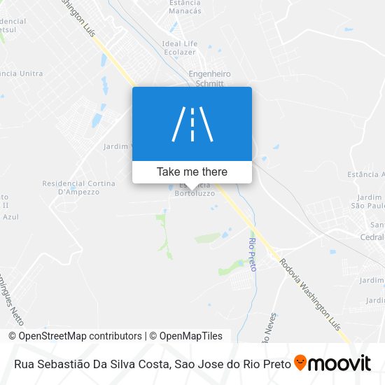 Rua Sebastião Da Silva Costa map
