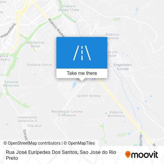 Rua José Eurípedes Dos Santos map