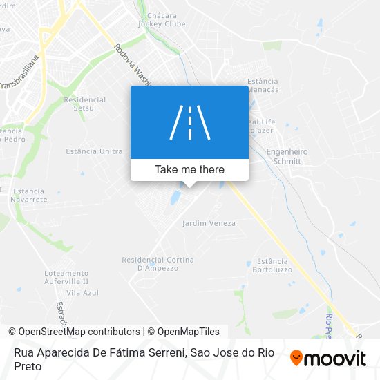 Rua Aparecida De Fátima Serreni map