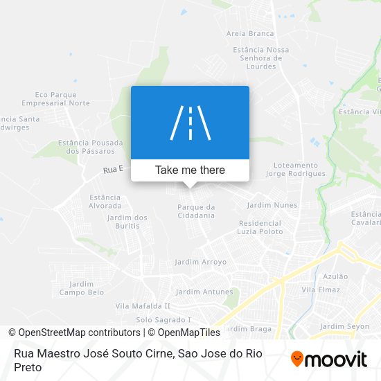 Rua Maestro José Souto Cirne map