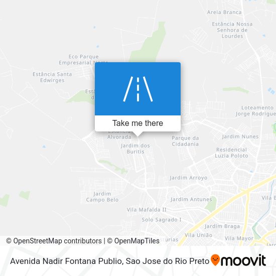 Avenida Nadir Fontana Publio map
