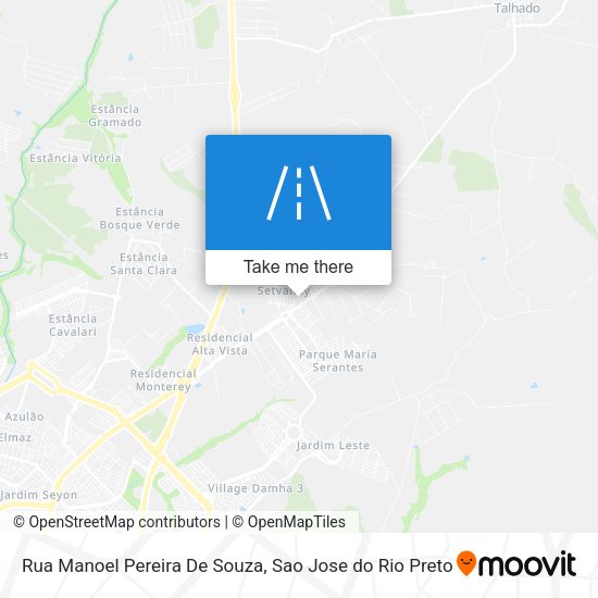 Rua Manoel Pereira De Souza map