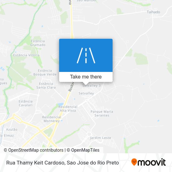 Rua Thamy Keit Cardoso map