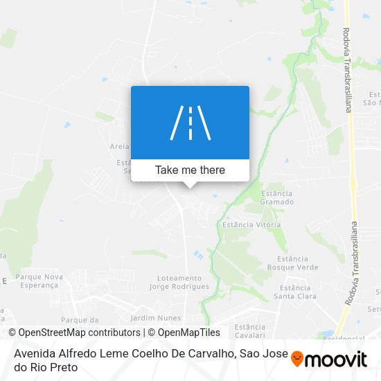 Avenida Alfredo Leme Coelho De Carvalho map