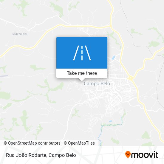 Rua João Rodarte map