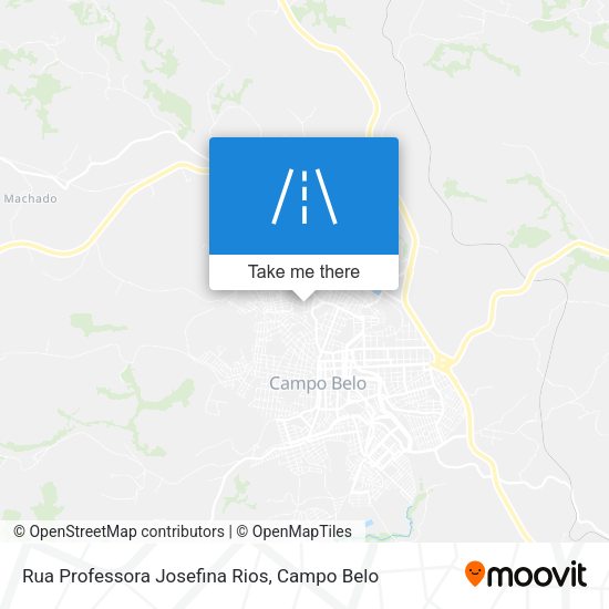 Rua Professora Josefina Rios map