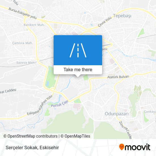 Serçeler Sokak map