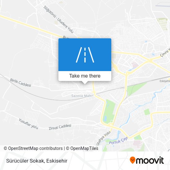 Sürücüler Sokak map