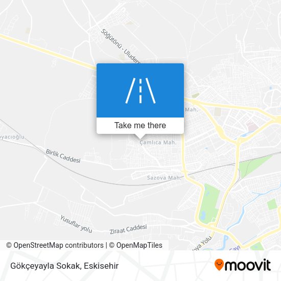 Gökçeyayla Sokak map