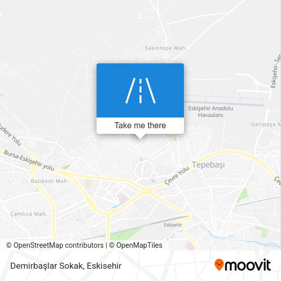Demirbaşlar Sokak map