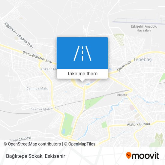 Bağlıtepe Sokak map