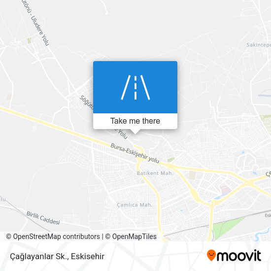 Çağlayanlar Sk. map