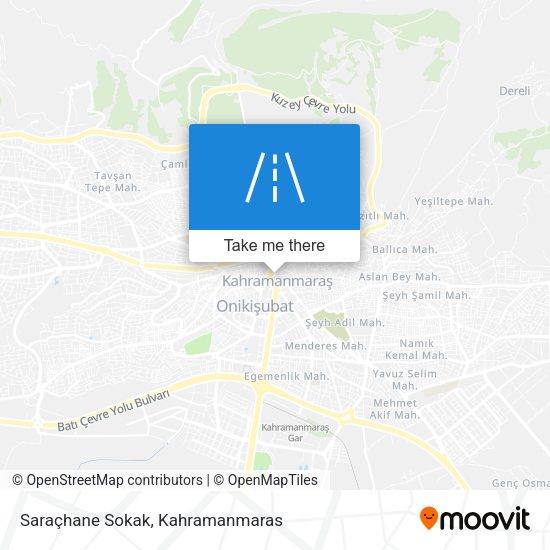 Saraçhane Sokak map