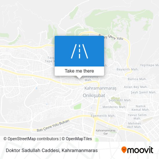 Doktor Sadullah Caddesi map