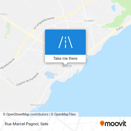 Mapa Rue Marcel Pagnol