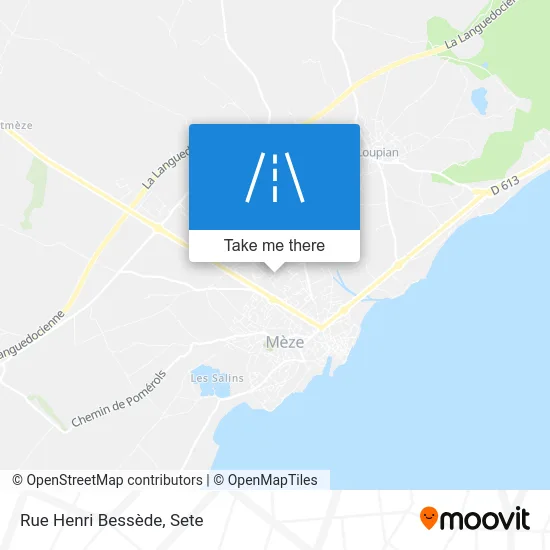 Rue Henri Bessède map