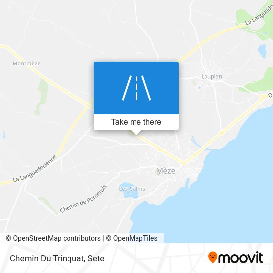 Chemin Du Trinquat map