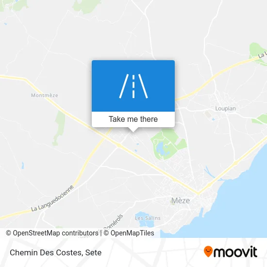 Chemin Des Costes map