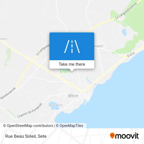 Mapa Rue Beau Soleil