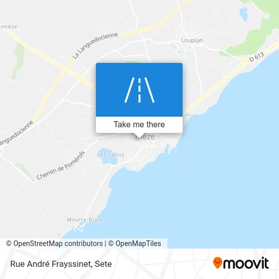 Rue André Frayssinet map