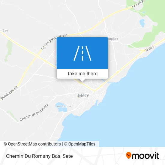 Chemin Du Romany Bas map