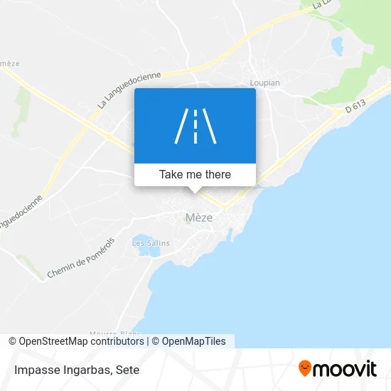 Impasse Ingarbas map